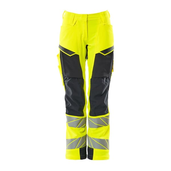 Mascot Store Bukser Med Knæpudelommer Accelerate Safe 19078 Gul 52 / 30