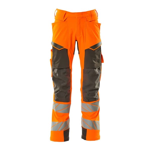 Mascot Stora Byxor Med Knäskyddsfickor Accelerate Safe 19079 Orange 54 / 32