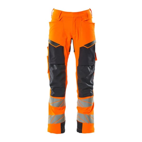Mascot Store Bukser Med Knæpudelommer Accelerate Safe 19079 Orange 62 / 35