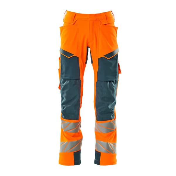 Mascot Store Bukser Med Knæpudelommer Accelerate Safe 19079 Orange 62 / 32