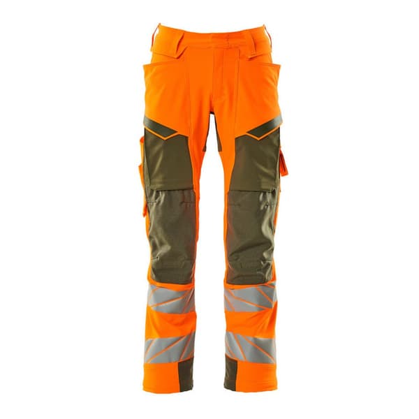 Mascot Store Bukser Med Knæpudelommer Accelerate Safe 19079 Orange 54 / 32