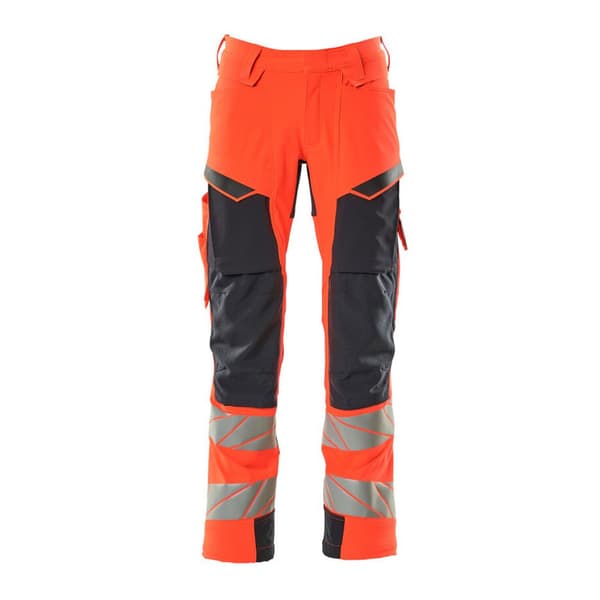 Mascot Stora Byxor Med Knäskyddsfickor Accelerate Safe 19079 Orange 60 / 35