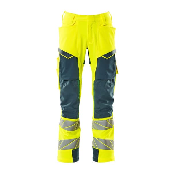 Mascot Store Bukser Med Knæpudelommer Accelerate Safe 19079 Gul 68 / 32