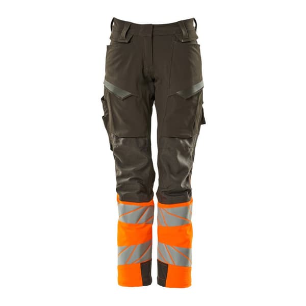 Mascot Stora Byxor Med Knäskyddsfickor Accelerate Safe 19178 Brun 40 / 30