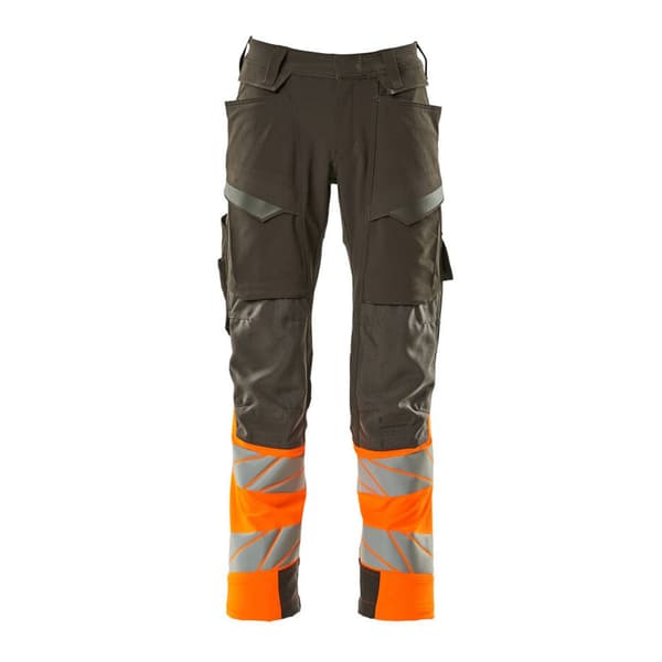 Mascot Stora Byxor Med Knäskyddsfickor Accelerate Safe 19179 Grönt 54 / 32