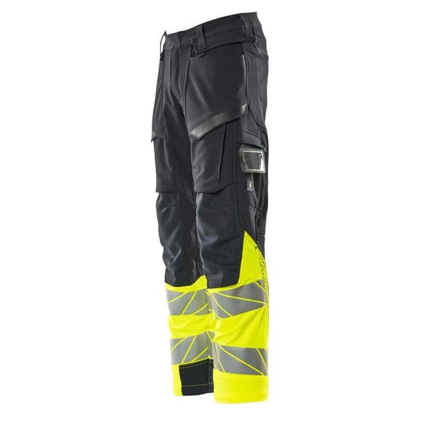 Mascot Stora Byxor Med Knäskyddsfickor Accelerate Safe 19179 Gul 54 / 30