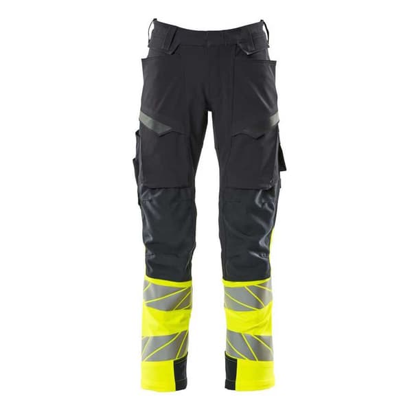 Mascot Stora Byxor Med Knäskyddsfickor Accelerate Safe 19179 Gul 54 / 30