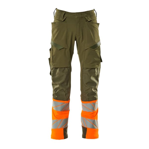 Mascot Store Bukser Med Knæpudelommer Accelerate Safe 19179 Grøn 54 / 35