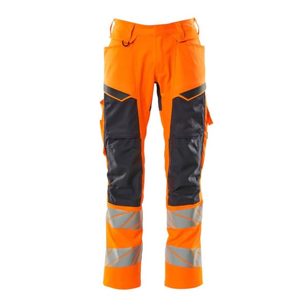 Mascot Stora Byxor Med Knäskyddsfickor Accelerate Safe 19579 Orange 62 / 35