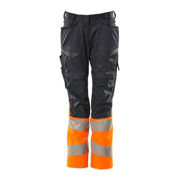 Mascot Stora Byxor Med Knäskyddsfickor Accelerate Safe 19678 Orange 46 / 32
