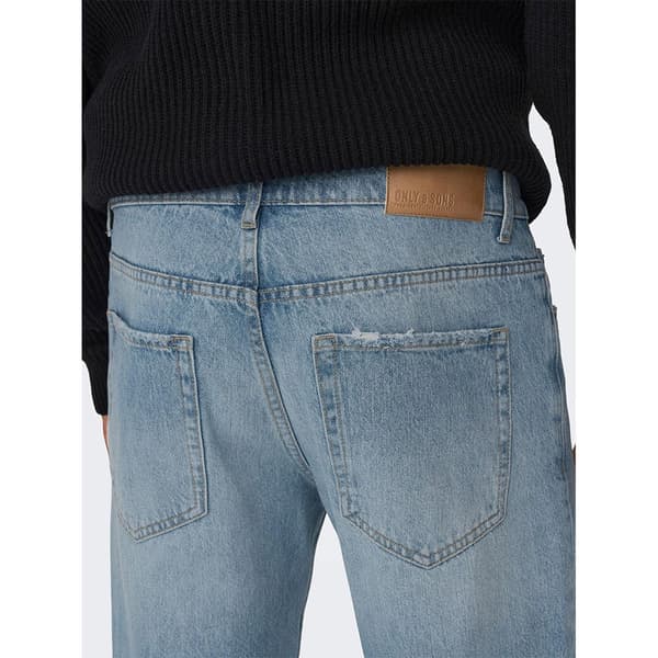 Only & Sons Farkut Edge Loose Fit Sininen 38 / 32 Mies