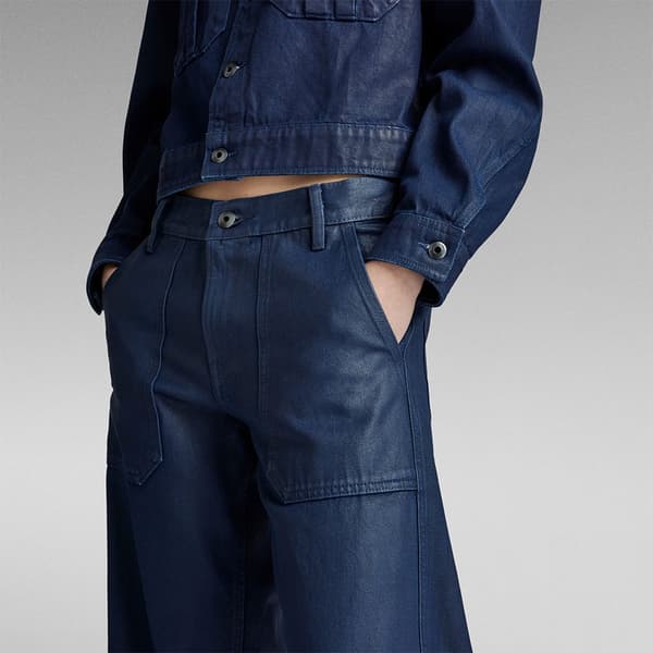 G-star Jeans Judee Carpenter Loose Fit Blå 28 / 32 Kvinna