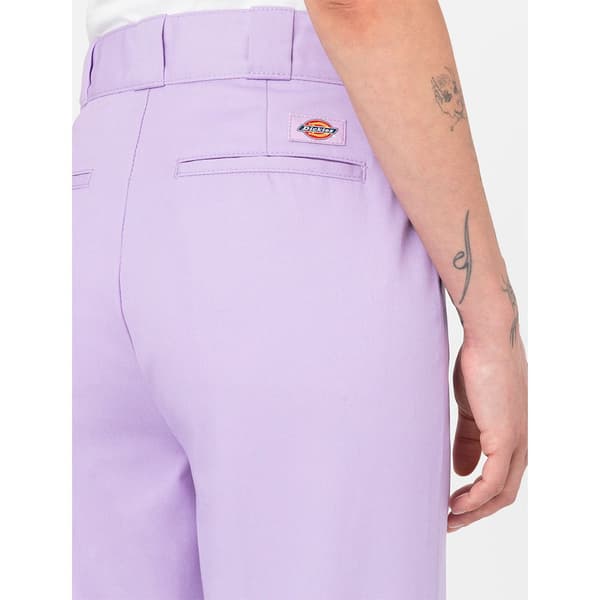 Dickies Byxor Phoenix Cropped Lila 30 Kvinna