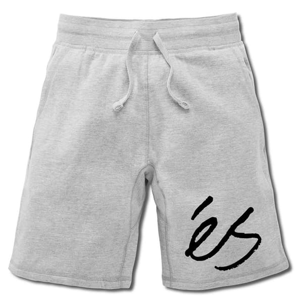 Es Shorts Big Script Grå S Man
