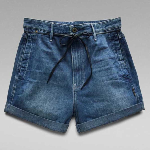 G-star Shorts Lynton Blå 30 Kvinna