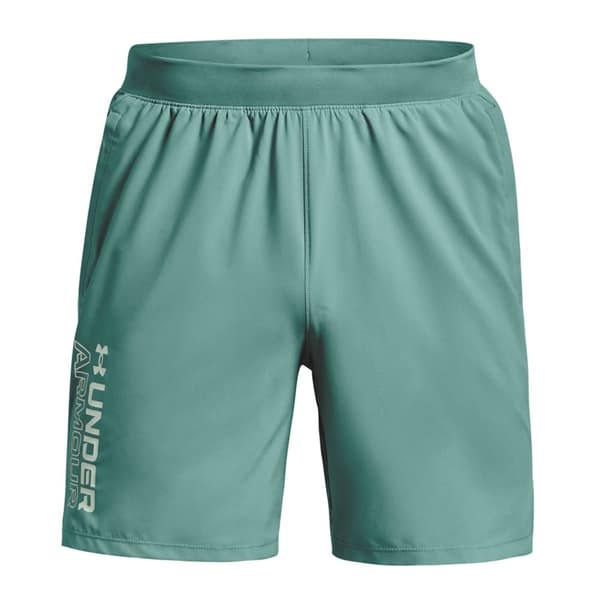 Under Armour Shortsit Launch Sw 7´´ Wordmark Vihreä 2XL Mies