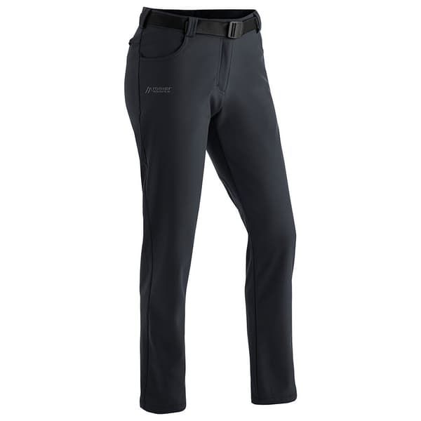 Maier Sports Housut Perlit W Musta XL / Regular Nainen
