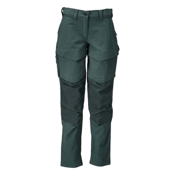 Mascot Stora Byxor Med Knäskyddsfickor Customized 22378 Grönt 46 / 30