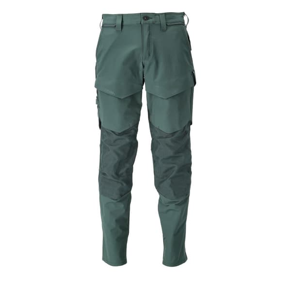 Mascot Stora Byxor Med Knäskyddsfickor Customized 22379 Grönt 58 / 30