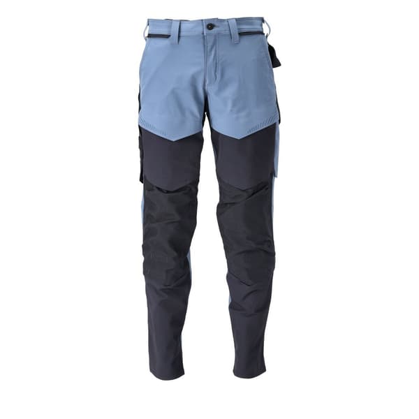 Mascot Stora Byxor Med Knäskyddsfickor Customized 22379 Blå 62 / 32
