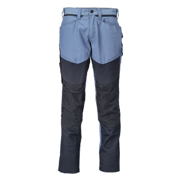 Mascot Stora Byxor Med Knäskyddsfickor Customized 22479 Blå 58 / 32