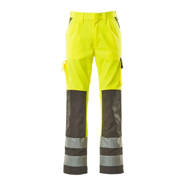 Mascot Stora Byxor Med Knäskyddsfickor Safe Compete 07179 Gul 45 / 30
