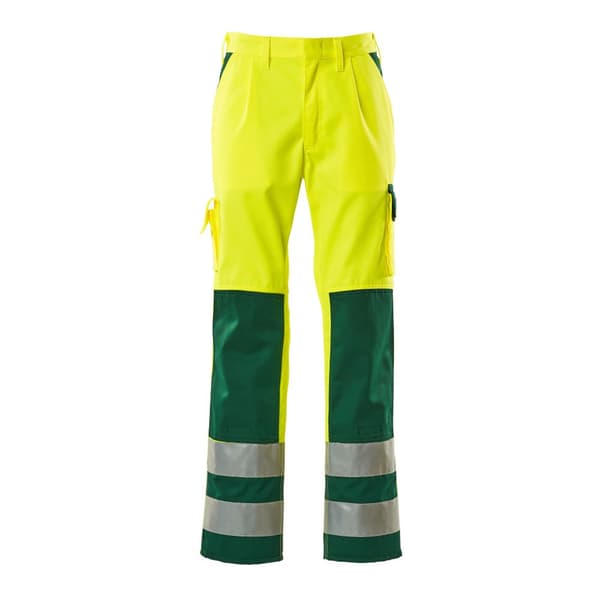 Mascot Store Bukser Med Knæpudelommer Safe Compete 07179 Gul 44 / 30