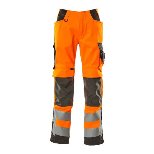 Mascot Store Bukser Med Knæpudelommer Safe Supreme 15579 Orange 47 / 32