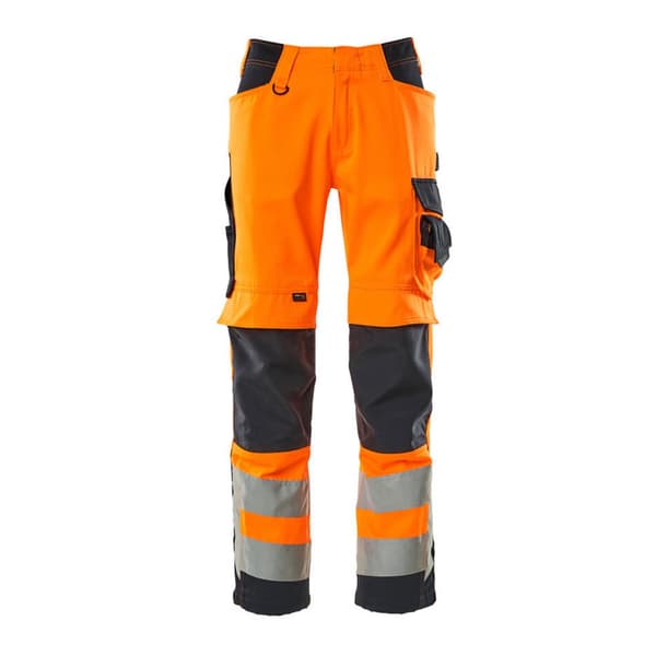 Mascot Stora Byxor Med Knäskyddsfickor Safe Supreme 15579 Orange 56 / 32