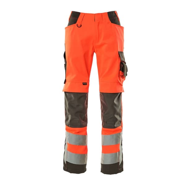 Mascot Stora Byxor Med Knäskyddsfickor Safe Supreme 15579 Orange 47 / 32