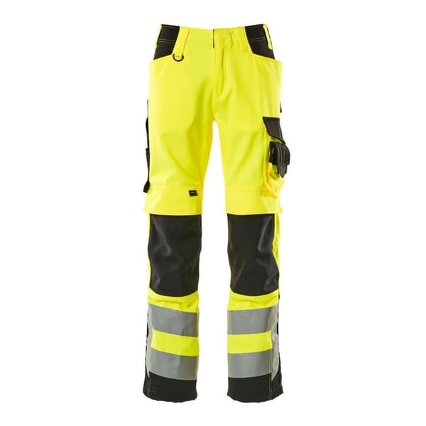 Mascot Store Bukser Med Knæpudelommer Safe Supreme 15579 Gul 51 / 32