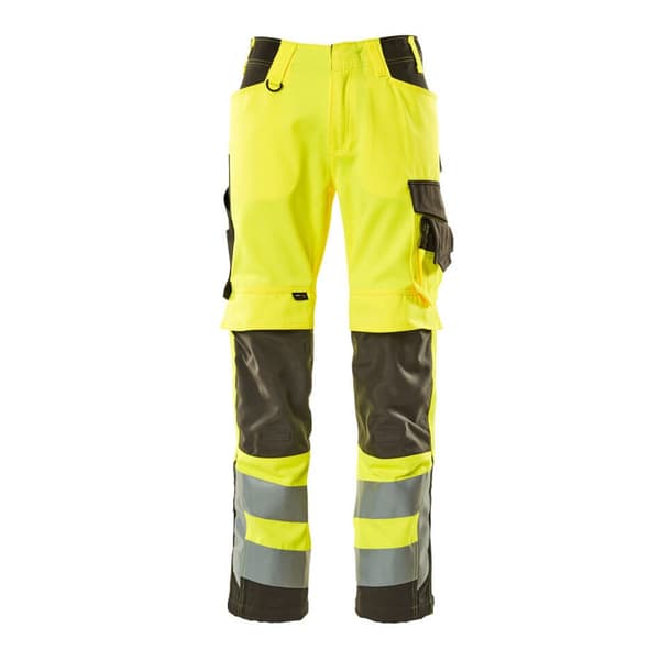 Mascot Store Bukser Med Knæpudelommer Safe Supreme 15579 Gul 52 / 30