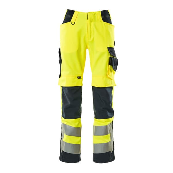 Mascot Store Bukser Med Knæpudelommer Safe Supreme 15579 Gul 47 / 35