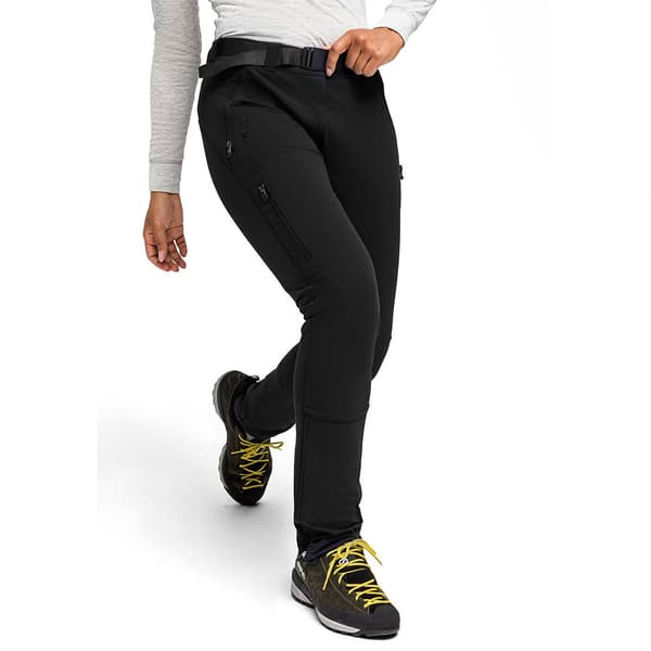 Maier Sports Housut Lana Slim Musta L / Short Nainen