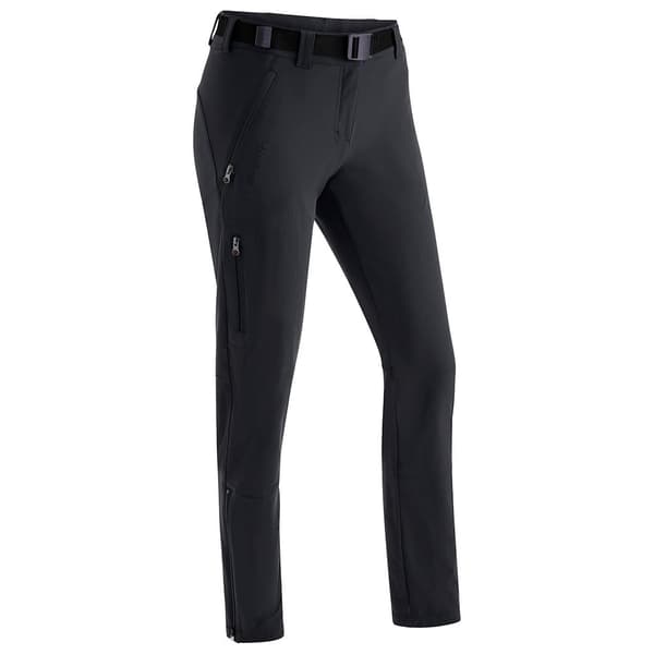 Maier Sports Housut Lana Slim Musta L / Short Nainen