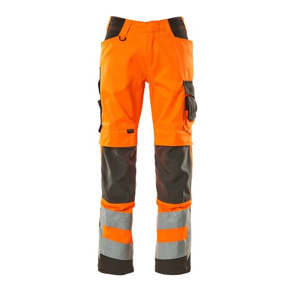 Mascot Stora Byxor Med Knäskyddsfickor Safe Supreme 20879 Orange 58 / 35