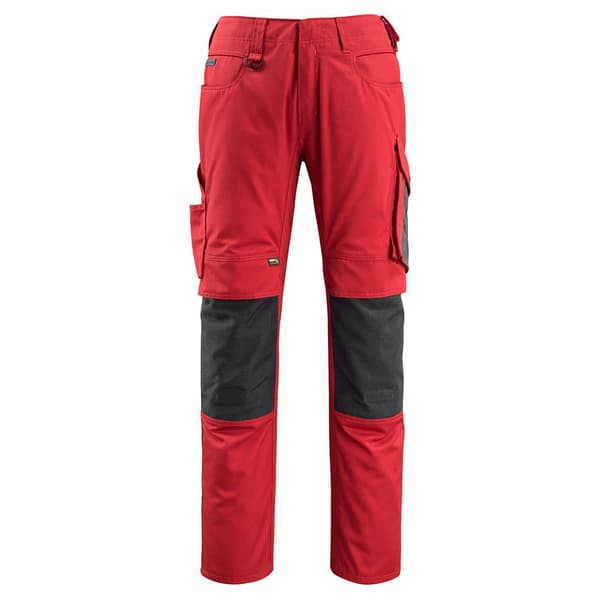 Mascot Stora Byxor Med Knäskyddsfickor Unique 12679 Röd 62 / 35