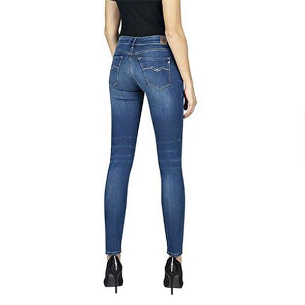 Replay Jeans New Luz Blå 27 / 28 Kvinna