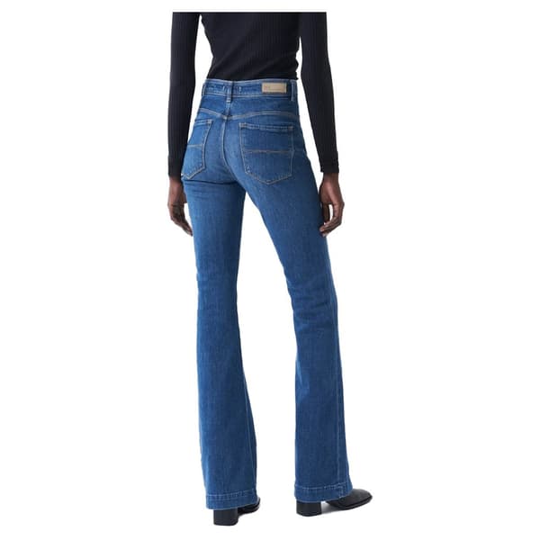 Salsa Jeans Glamour Flare Jeans Push In Secret Blå 31 / 34 Kvinna