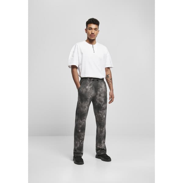 Urban Classics Byxor Stor Tye Dyed Svart 4XL Man