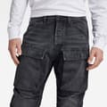 Miniatyrbillede 5 af 6: G-star Cargo Bukser 3d Straight Tapered Fit Blå 27 / 32 Mand
