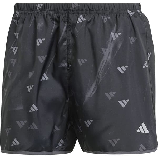 Adidas Shorts Run It Bl 3´´ Grå XL Kvinna