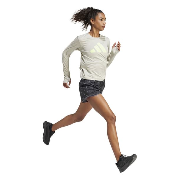 Adidas Shorts Run It Bl 4´´ Grå L Kvinde