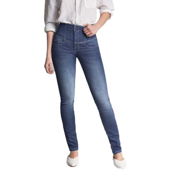 Salsa Jeans Jeans Diva Slim Slimming Blå 30 / 32 Kvinna