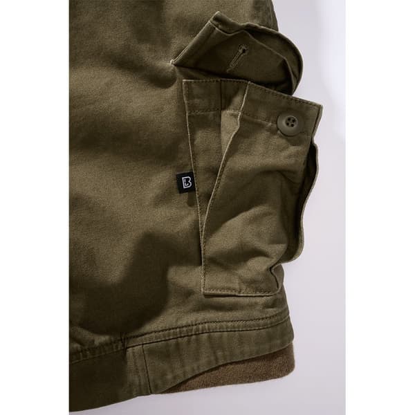 Brandit Shortsit Packham Vintage Vihreä S Mies