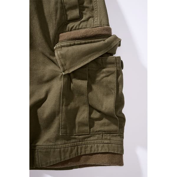 Brandit Shortsit Packham Vintage Vihreä S Mies