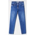 Pikkukuva 3 / 7: Salsa Jeans Farkut Destiny Crop Slim Fit Buttons In The Front Sininen 29 / 28 Nainen