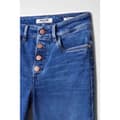 Pikkukuva 4 / 7: Salsa Jeans Farkut Destiny Crop Slim Fit Buttons In The Front Sininen 29 / 28 Nainen