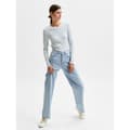 Miniatyrbild 5 av 6: Selected Jeans Med Hög Midja Alice Wide Lon Sky Blå 31 / 32 Kvinna