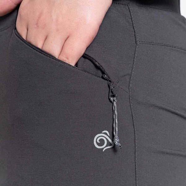 Craghoppers Bukser Nosilife Pro Active Long Grå 12 / 33 Kvinde